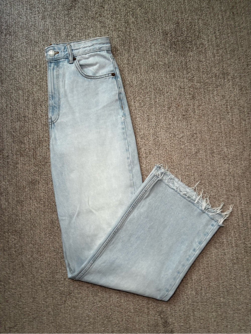 Zara Wide Straight Leg Jean - Picture 9 of 9